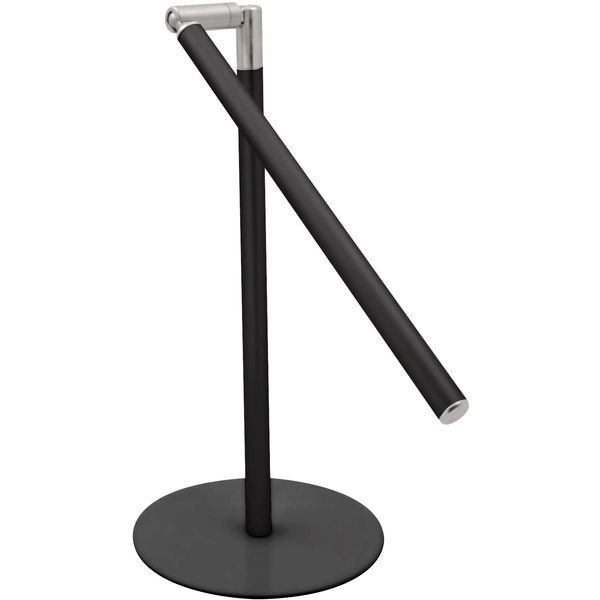 大河商事 DECO LIGHT 001 BK ブラック LEDデスクライト 卓上 昼白色 フレキシブル 直径15mm 3段調光