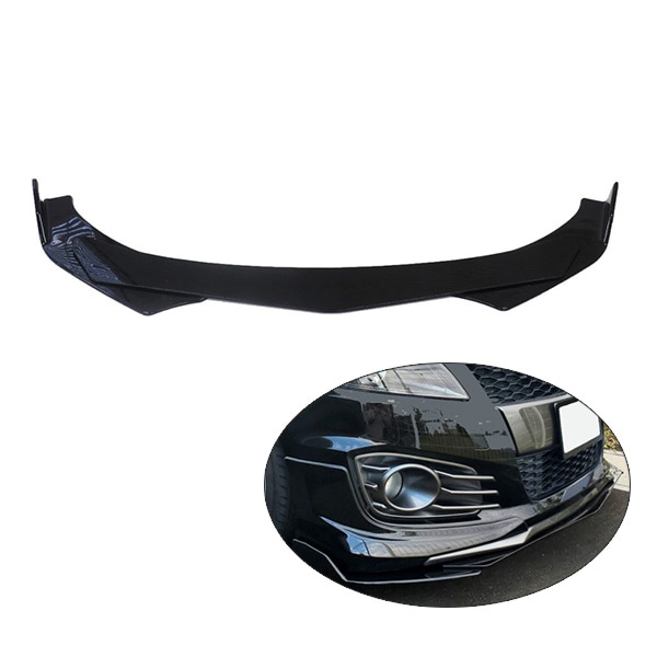 ブレイス/BRAiTH フロントリップ スポイラー カナードセット 艶ありブラック 3分割調節可能 ダウンフォース ビス止め スイフトスポーツ zc32sok BX-444