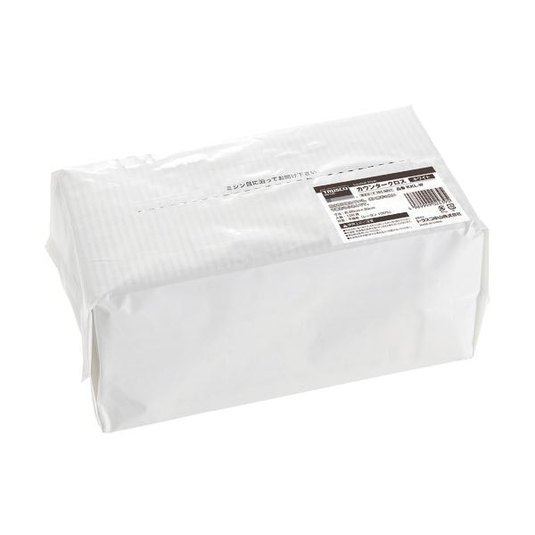 （まとめ） TRUSCO カウンタークロスレーヨン100% 300600mm ホワイト KKL-W 1箱（100枚） 5セット