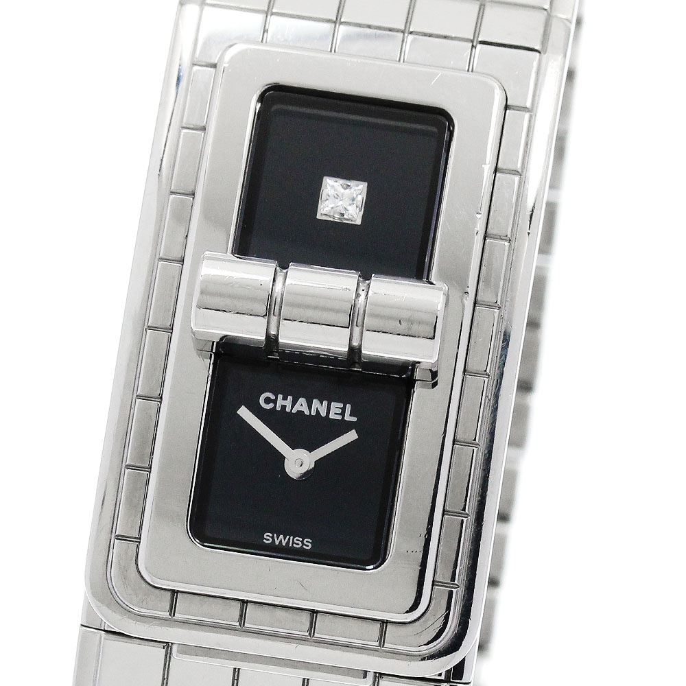 シャネル CHANEL H5144 コード ココ 1Pダイヤ クォーツ レディース _894930【中古】