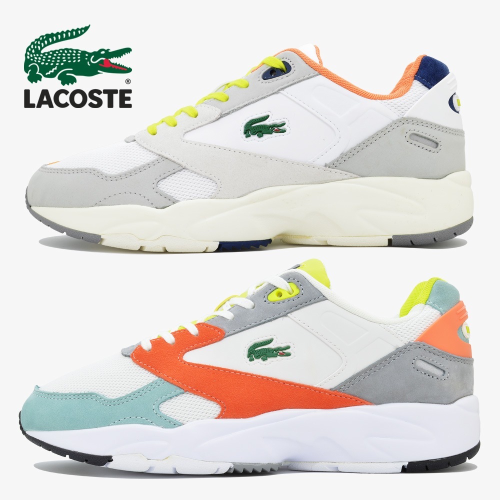 LACOSTE ラコステ SM00450 STORM 96 LO 0120 2 ストーム スニーカー メンズ テキスタイル スポーツローカットスニーカー