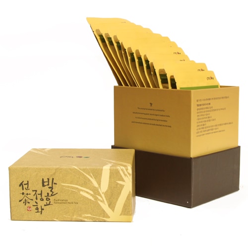 韓国で大人気女性に大人気理道発酵韓茶浄化善茶ジョンファ/36個入り/ダイエット/デトックス/美肌/美容/体内を浄化 /ノンカフェイン/送料全国一律