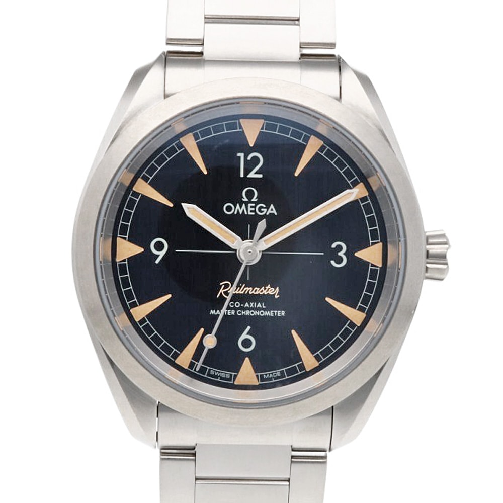 オメガ シーマスター レイルマスター 腕時計 ステンレススチール 22010402001001 自動巻き 1年保証 OMEGA 中古 美品