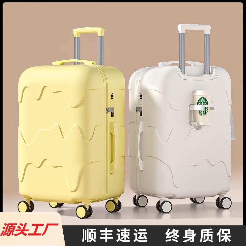 【迅速な出荷】女性のための大容量荷物スーツケース 2024 新しいスタイル 28 強くて耐久性のある厚みのある 20 インチ 24 パスワードトラベルトロリーレザースーツケース