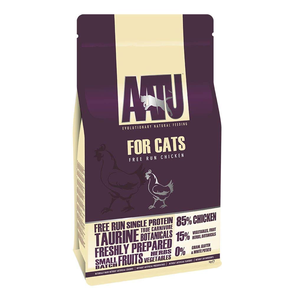 AATU（アートゥー） キャットフード チキン グレインフリー（穀物不使用） 1kg 成猫用