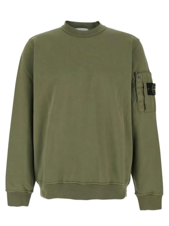 STONE ISLAND Men Tunic Tops L1S156100019 S0410 V005G MILITARY GREEN