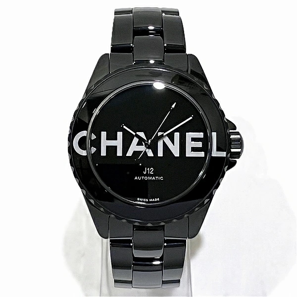 シャネル J12 ウォンテッド ドゥ H7418 自動巻 腕時計 メンズ 【中古】