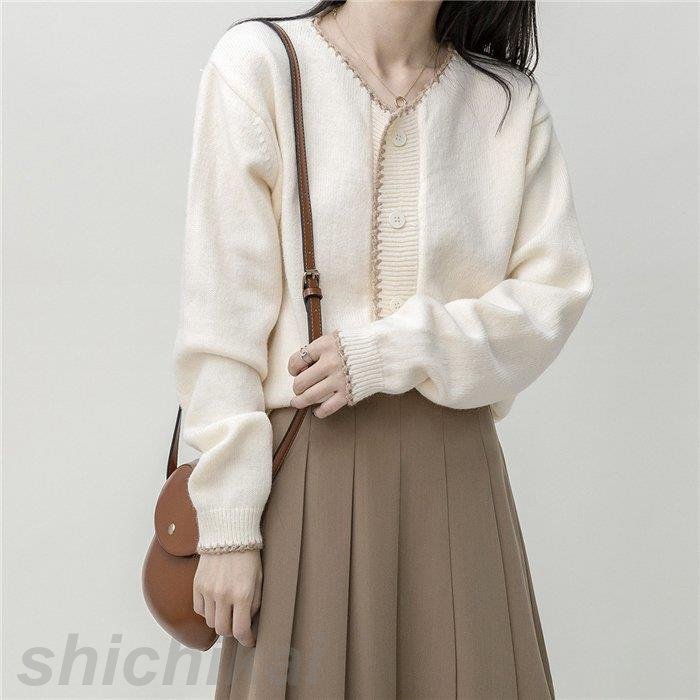 ニットカーディガン レディース ニットセーター カーディガン ケーブルニット カーデ レディース 羽織り アウター 長袖 オーバーサイズ 秋 冬 可愛い ホワイトデー