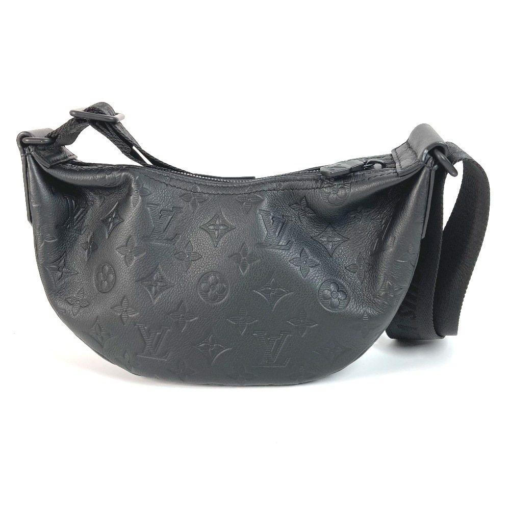 ショルダーバッグ M12510 ハンモックバッグ PM モノグラムシャドウ カバン 斜め掛け ポシェット モノグラムシャドウレザー ノワール ブラック