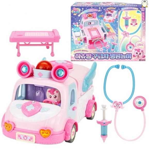 キャッチ！ティニピンハチュピン救急車 病院ごっこ 役割遊び おもちゃ