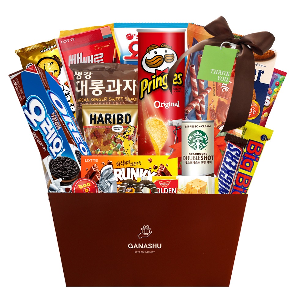 お菓子セット ボックス おやつ 輸入菓子 ギフトセット プリングルズ かご B06
