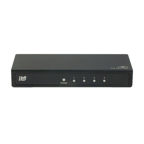 4K60Hz対応 1入力4出力 HDMI分配器 RS-HDSP4P-4KZ