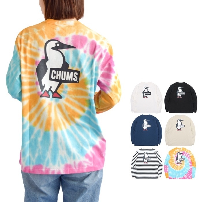 【2024春夏新作】 Tシャツ Booby Logo L/S T-Shirt 長袖 ロンT メンズ レディース ユニセックス 綿 コットン 全6色 M-XL CH01-2275