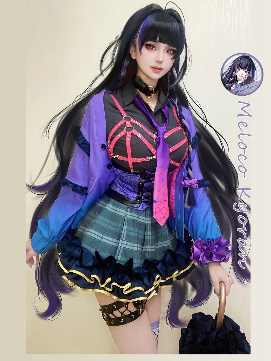 VTuber バーチャルライバー XSOLEIL 狂蘭 メロコ Meloco Kyoran コスプレ衣装 コスチューム
