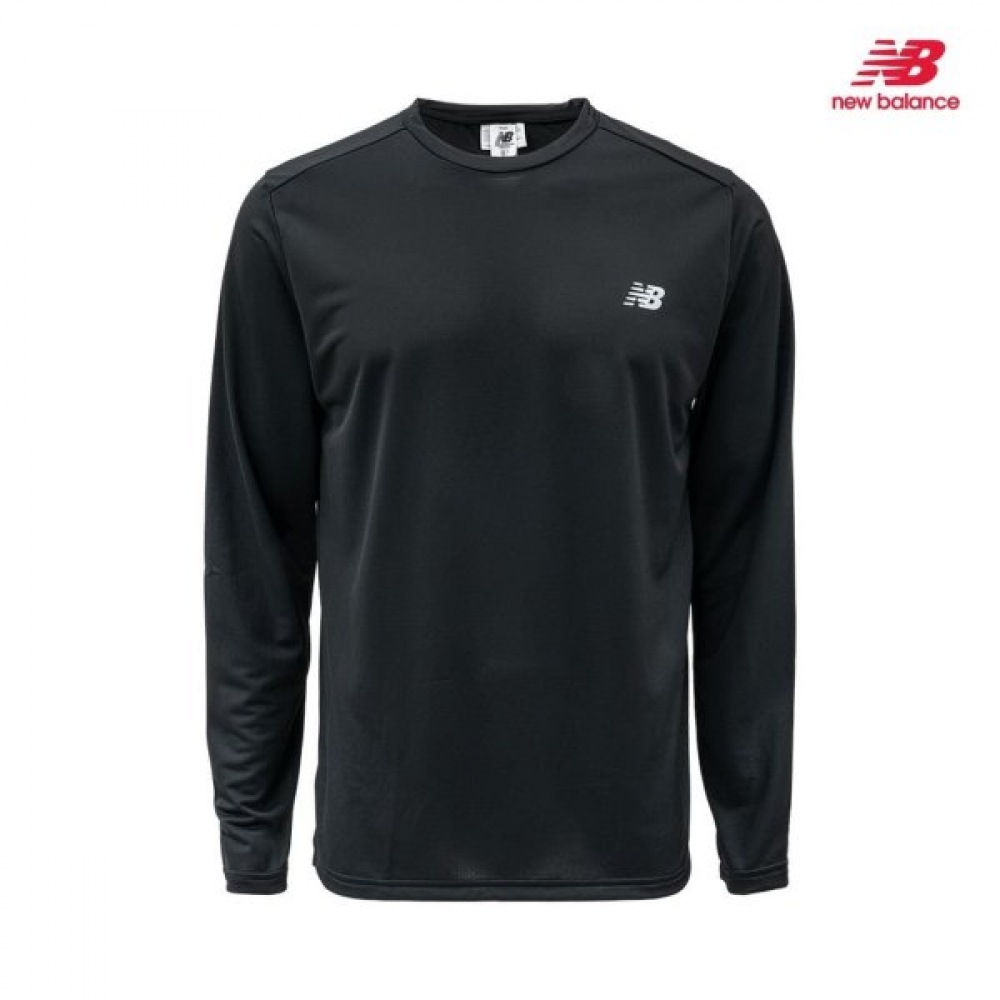 ニューバランス メンズ スポーツエッセンシャル 長袖Tシャツ 吸湿速乾 軽量T