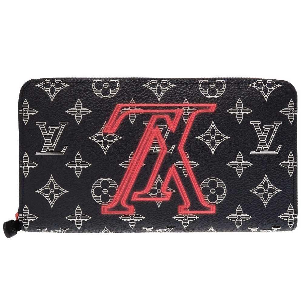 新品同様 ラウンドファスナー ジッピーオーガナイザー モノグラム インク M62931 長財布 モノグラムインク/モノグラムインク ネイビー LV 0029【中古】 ユニセックス