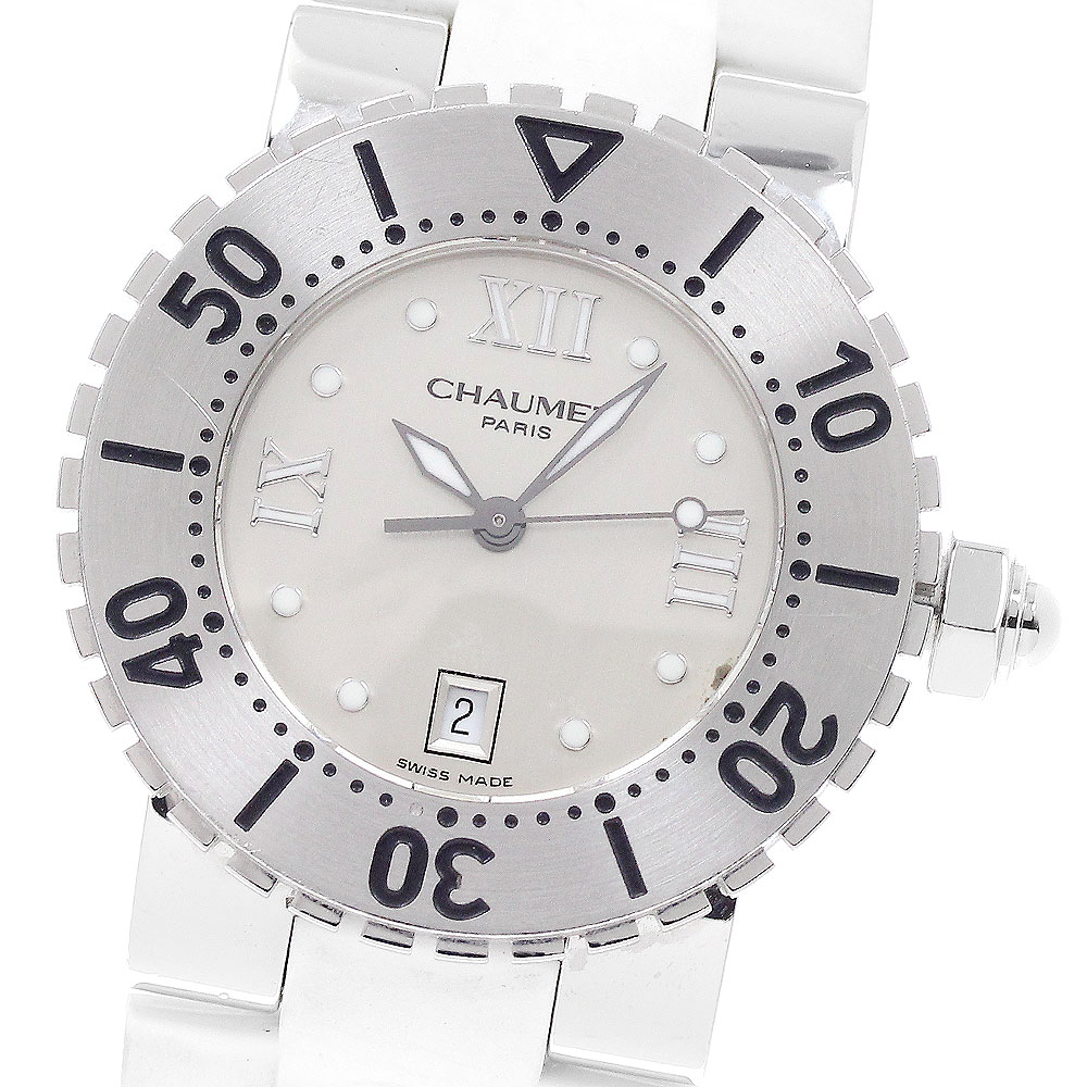 ショーメ Chaumet 622B クラスワン デイト クォーツ ボーイズ _946683【中古】