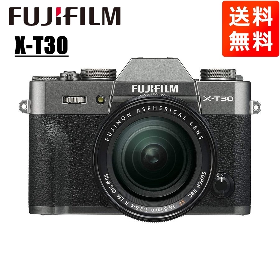 X-T30 18-55mm レンズキット チャコールシルバー ミラーレス一眼 カメラ 中古