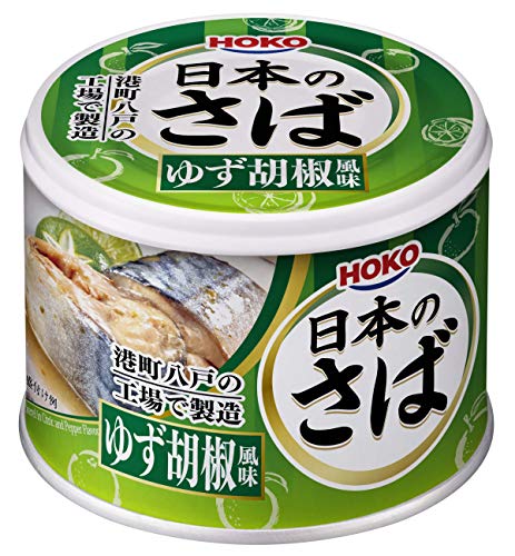 宝幸 日本のさば ゆず胡椒風味 190g*24缶 缶詰