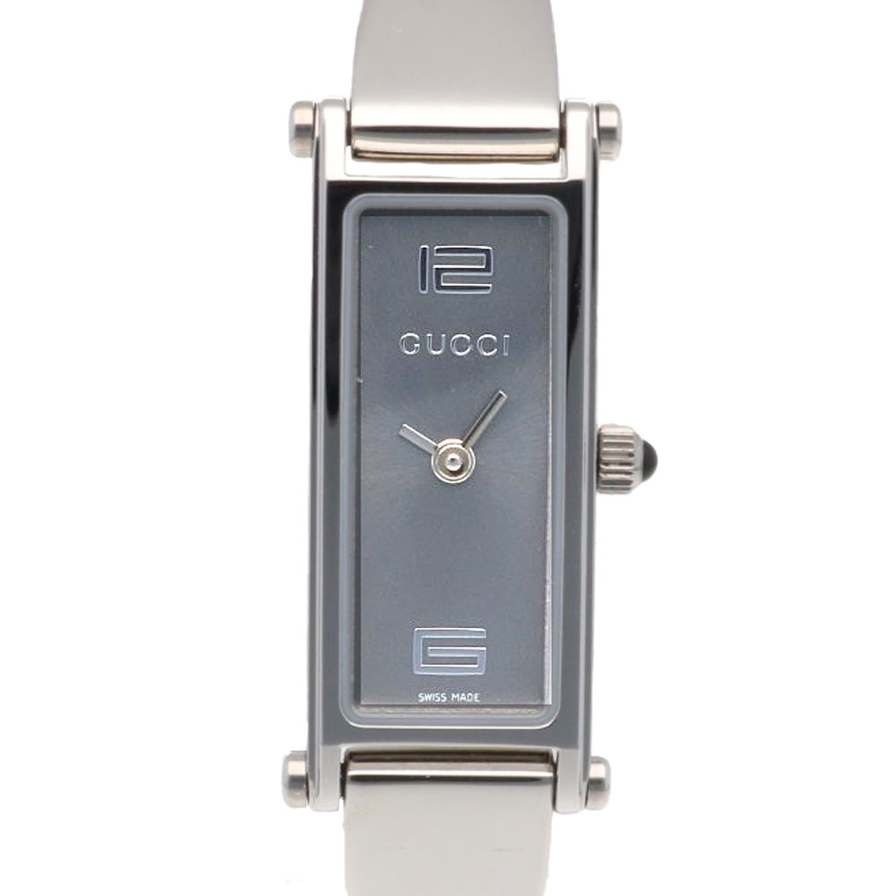 グッチ 腕時計 ステンレススチール 1500L クオーツ 1年保証 GUCCI 中古 美品
