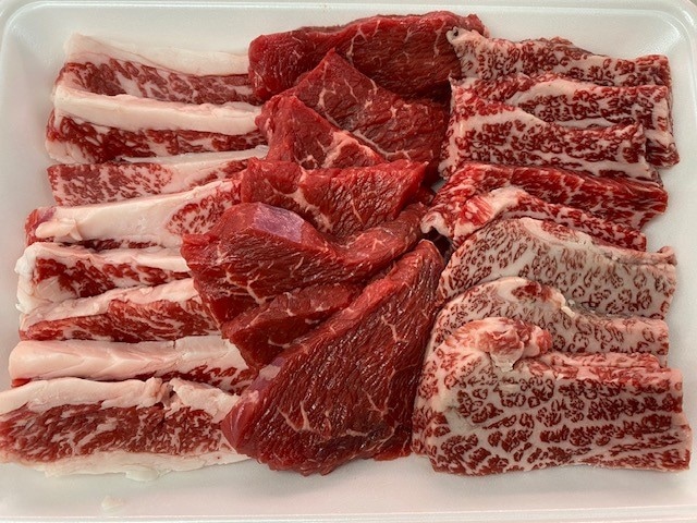 淡路牛焼肉セット1キロ　4人前