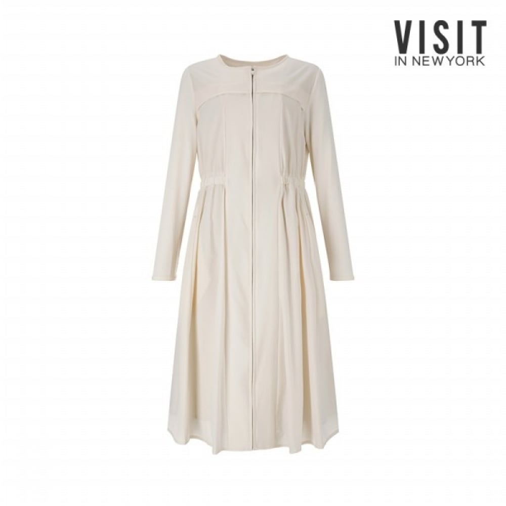 （ニューヨーク訪問）ジャージースリーブジップアップドレス（VY3OP1F） 9,748円