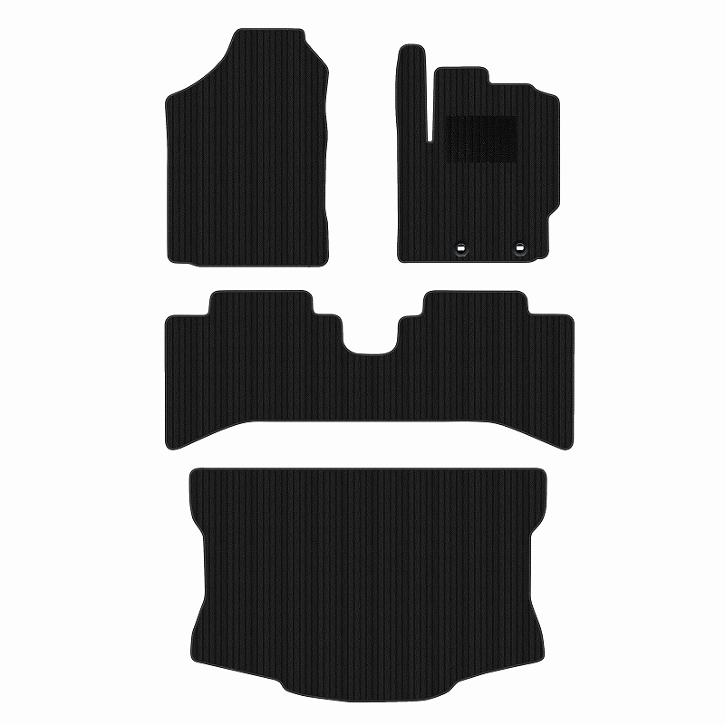 [優れた品質で安売りに挑戦]トヨタ アクア NHP10系 フロアマット + トランクマット(ラゲッジマット) [3色から選択]
