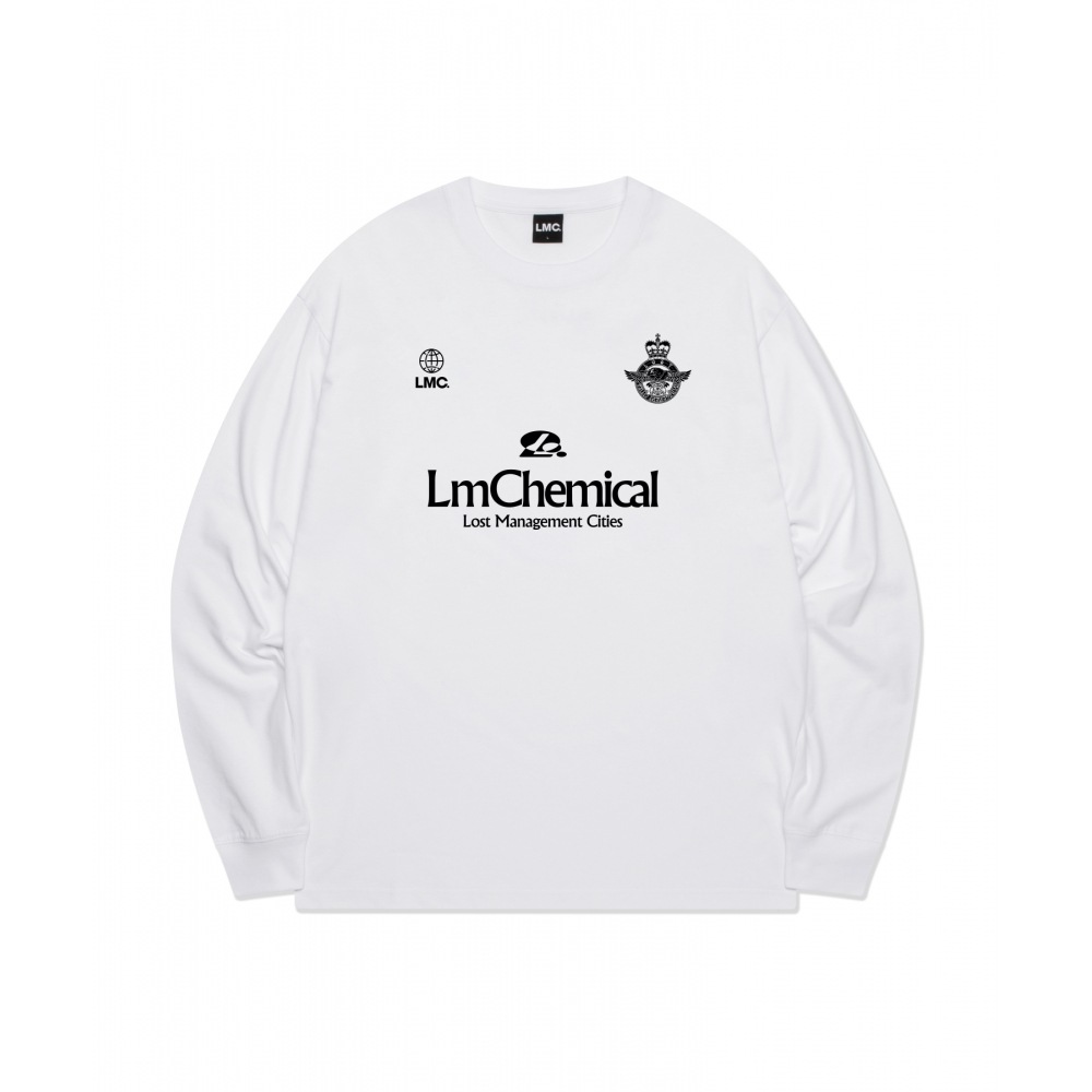 LMC ケミカルサッカー ロング SLV T シャツ ホワイト 4,673円