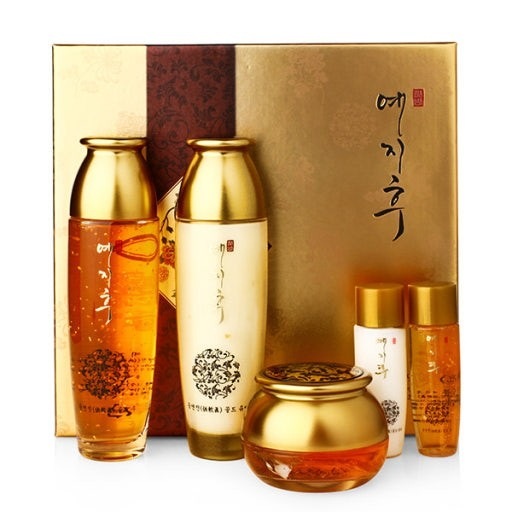 [正規品]24KGold自明 韓方 ゴールド 基礎化粧品 3種セット 弾力 保湿 しわ スキン+ 乳液+栄養クリーム