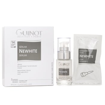 Guinot ニューホワイト ビタミンC ブライトニング セラム (セラム 23.5ml＋ピュア ビタミンC 1.5g） 10,804円