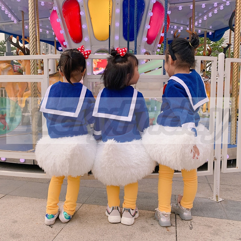 ドナルドダック風子供用コスプレハロウィンコスプレ衣装ドナルドダックコスプレ風子供コスプレクリスマスプレゼントコスプレ衣装変装仮装コスチューム子供ステージ服ダックハロウィン 学園祭