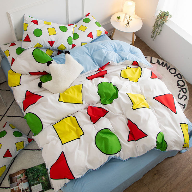 シリーズ新品/直値下げシーツ掛け布団カバー掛け布団カバー3点セットドミトリーシーツ4点セットシーツ20%off