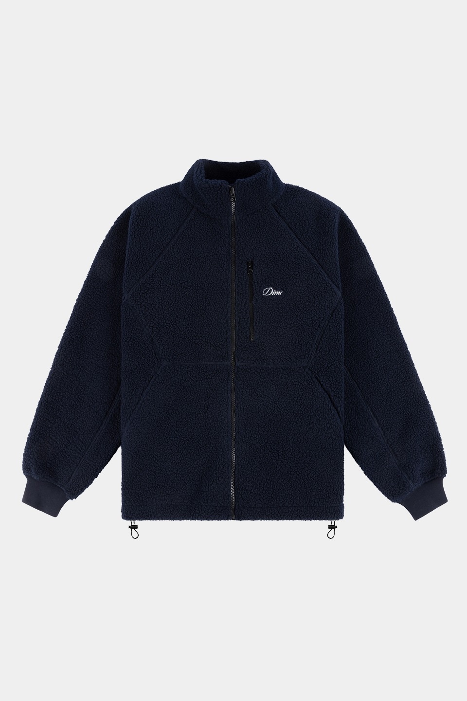 【DIME】 POLAR FLEECE SHERPA ZIP : NAVY