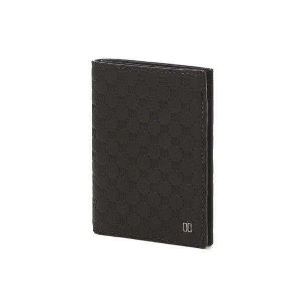 ブラックルイスエンボDDパターンカード財布 DBWA6E375