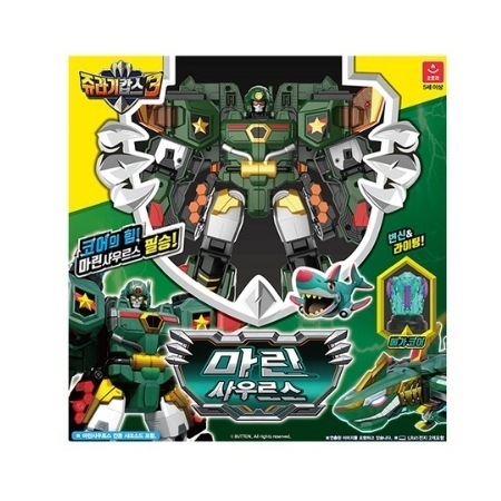 ジュラシックコップス/シーズン3/マリンサウルス/メガマリン/変身ロボット/韓国アニメ/正品/新型/変身ロボット/韓国アニメ/正品/新型/韓国ロボット/ロボット/フィギュア/変身アクションフィギュア/