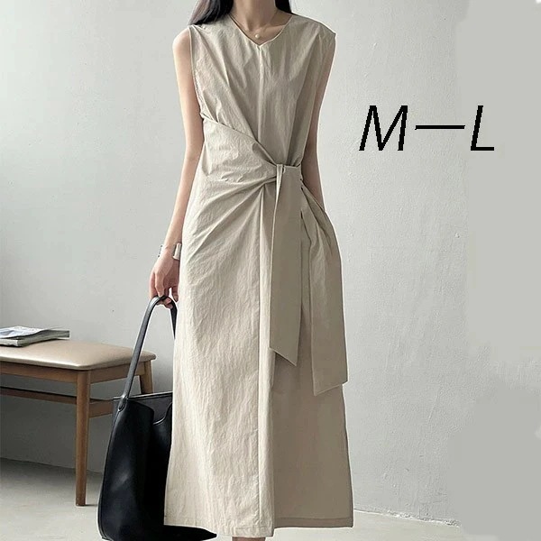 ワンピース レディース 体型カバー ハイウエスト 涼しい 薄手 柔らか ひんやり 大人 人気 プレゼント 半袖ゆったり OL 着痩せ ロングワンピ お出かけ 通勤 通学 20代 30代 40代