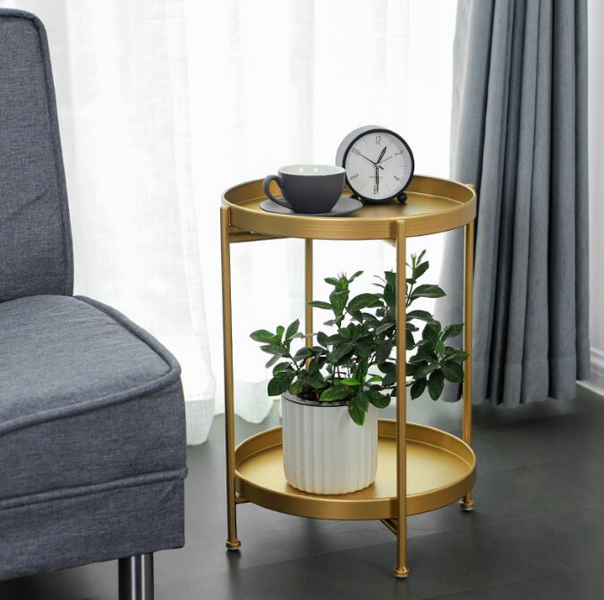 北欧風カフェーテーブル　コーヒーテーブル 丸いテーブル　サイドテーブル