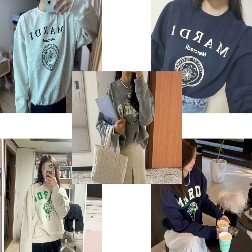 SWEATSHIRトレーナー6種/ユニセックス