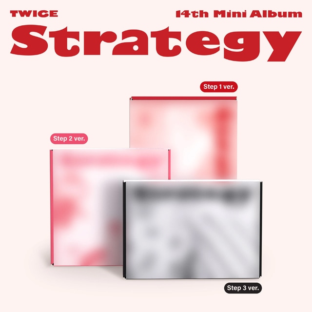 TWICE - STRATEGY 14TH MINI ALBUM STANDARD SET