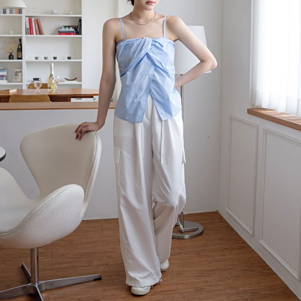 裾ドロスト2WAYカーゴパンツ