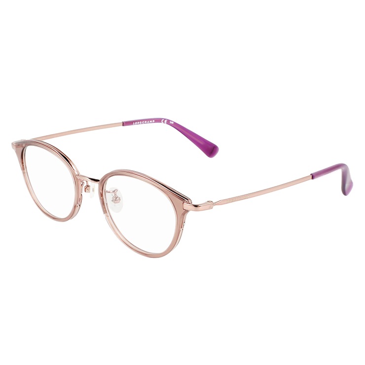 レディース メガネ lo2531lbj-535 ジャパンフィットモデル FEMALE TITANIUM 眼鏡 女性用 かわいい おしゃれ 軽量 ボスリントン 型 チタン コンビネーション フレーム