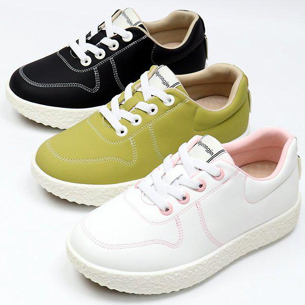 シューズ 厚底 ゴム底 女性用 レディース スリッポン スニーカー 4.5cm smmj607_P420258747