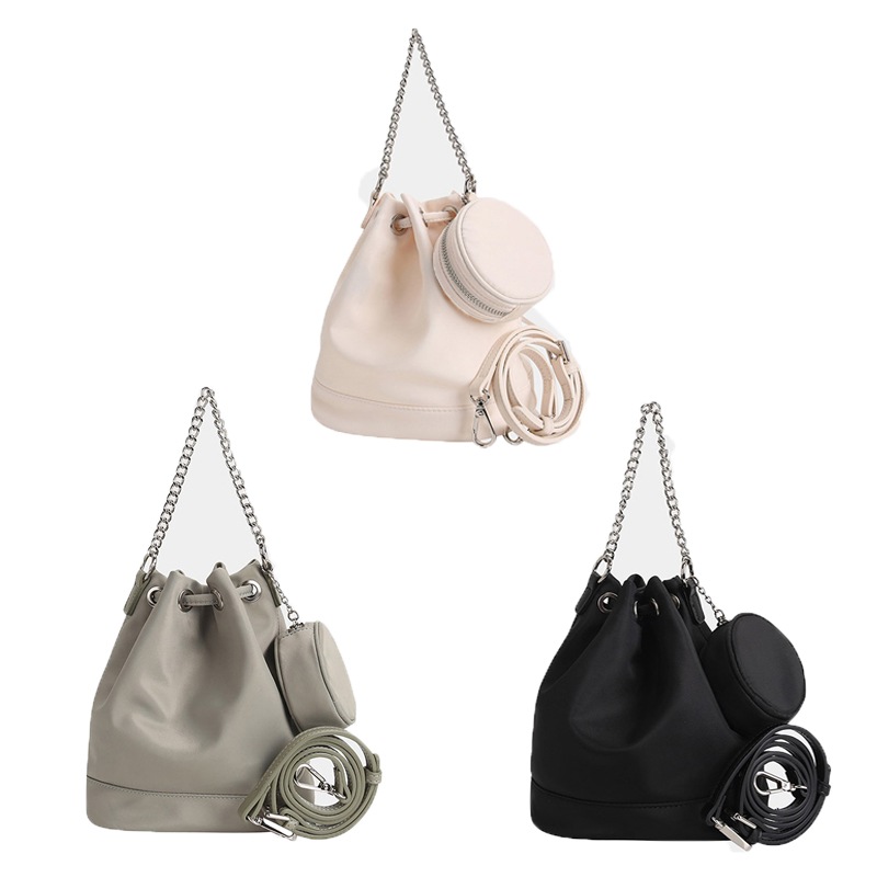 NYLON MINI BACKPACK BLBK78S15 シューペン ショルダーバッグ トートバッグ リュック バックパック ハンドバッグ チェーン クロスバッグ 斜め掛け レディース 韓国