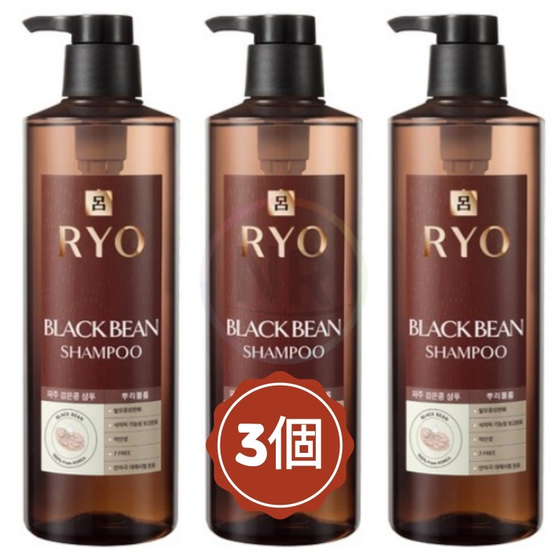 坡州 黒豆 脱毛症状 緩和 シャンプー 800ml 3個