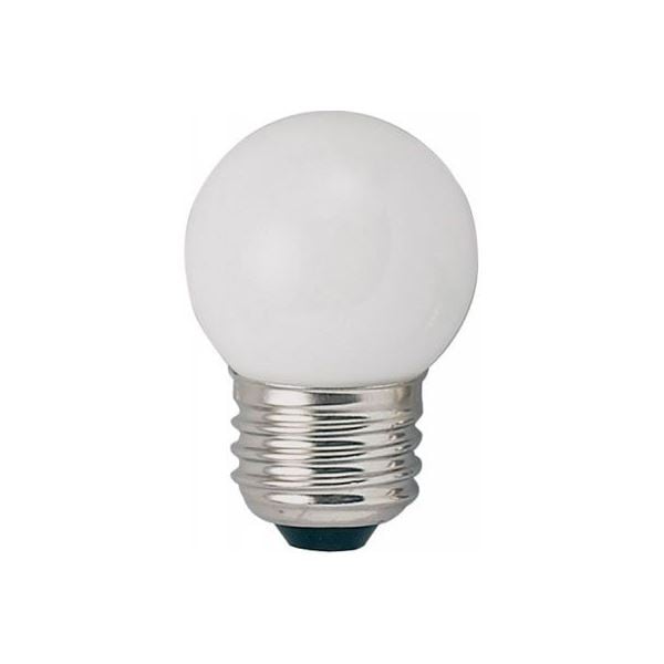 (まとめ)YAZAWA ベビーボール球25WホワイトE26 G402625W(×20セット)