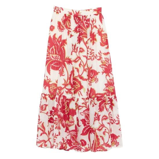 ETRO Women Skirts 99SA5U0 WRFA0114 X0808 WHITE RED