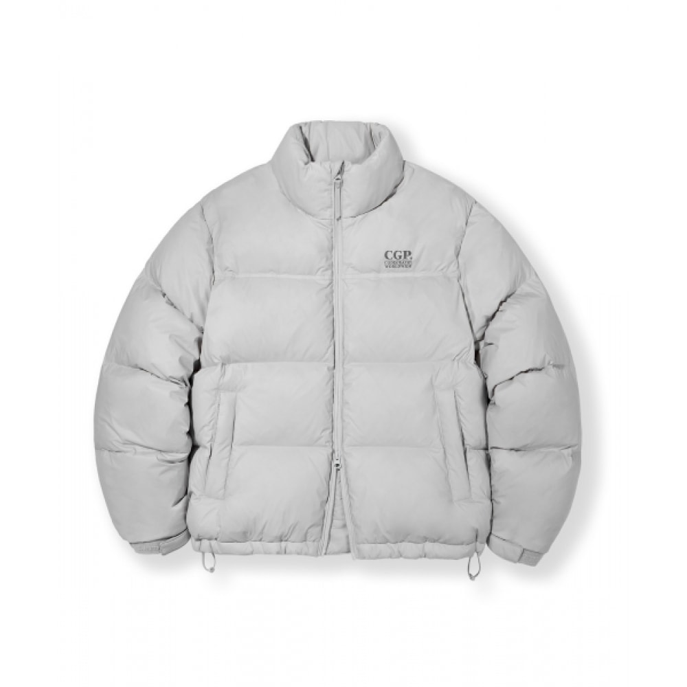 コデジー [24年版]RDS エッセンシャルダックダウンパファショートパディング_ライトグレー