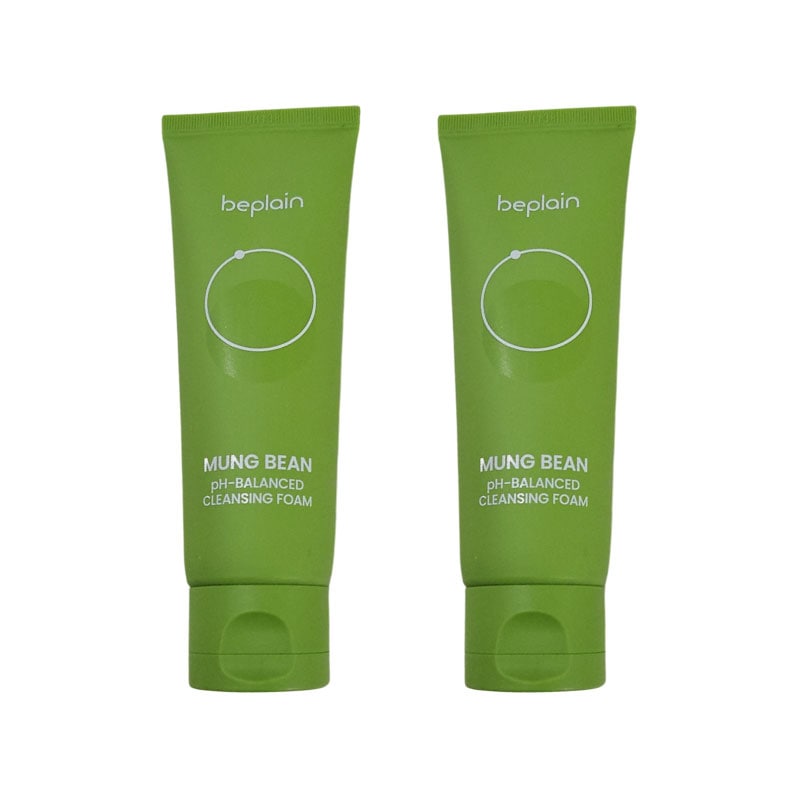 美容非プレーン緑豆弱酸性クレンジングフォーム, 80ml, 4個