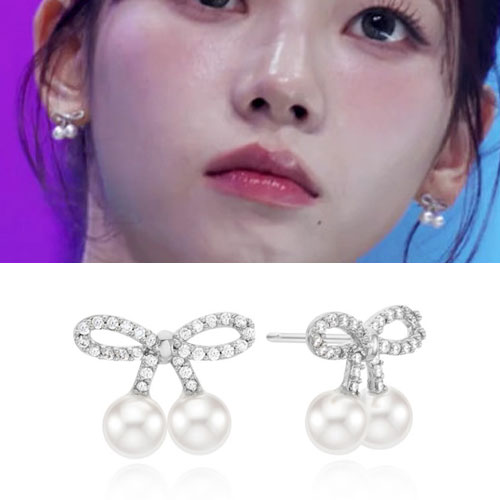 【正規品】 aespa/IVE/エスパ/アイヴ着用. チェリーパールピアス