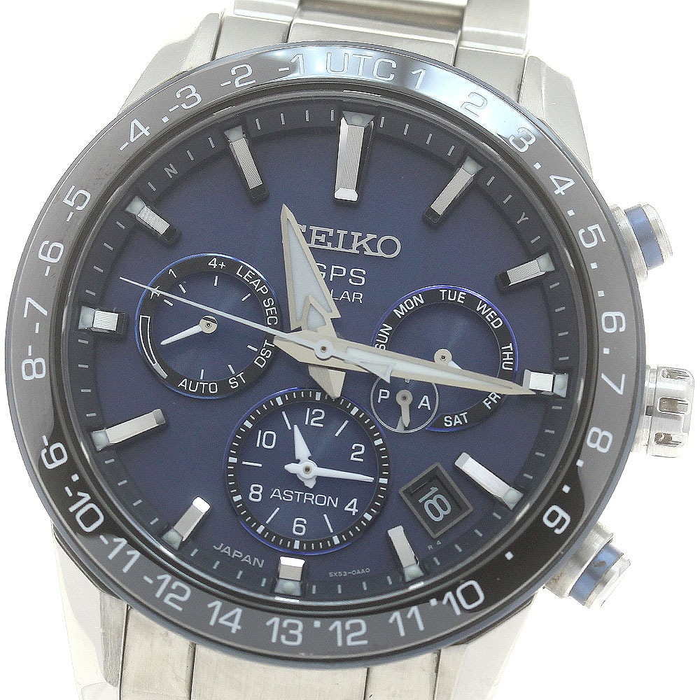 セイコー SEIKO SBXC015/5X53-0AE0 アストロン デイデイト ソーラー電波 メンズ _882547【中古】